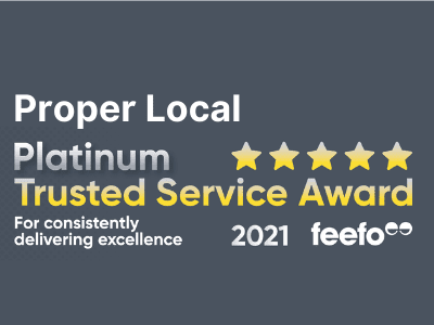 Feefo Platinum Service Award